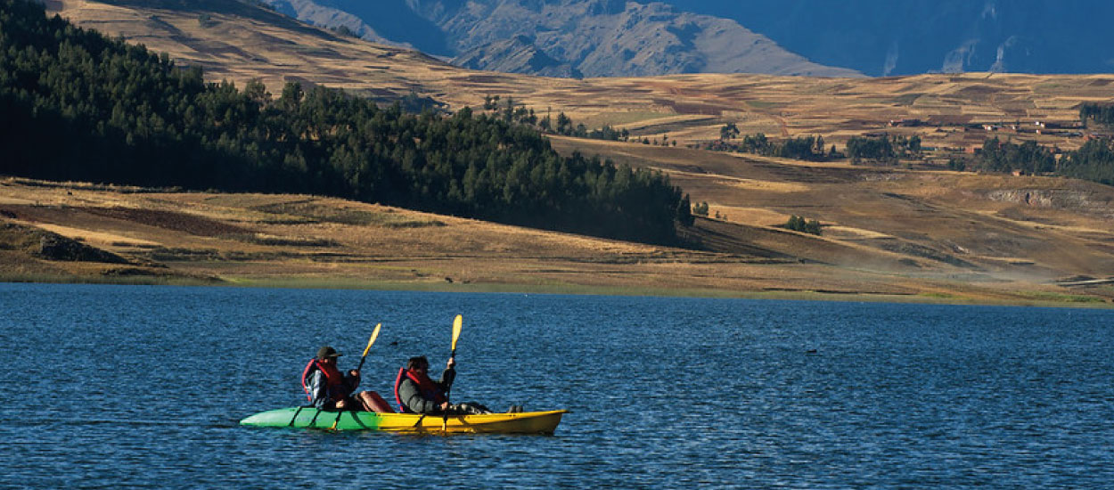 Tour Laguna de Huaypo y Maras en Cuatrimoto